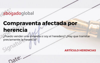 Compraventa afectada por herencia