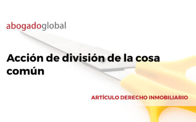 Acción de división de la cosa común