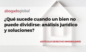 Qué sucede cuando un bien no puede dividirse: análisis jurídico y soluciones