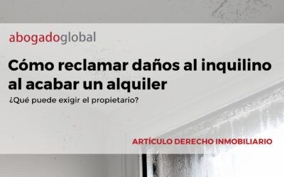 Cómo reclamar daños al inquilino al acabar un alquiler; ¿qué puede exigir el propietario?