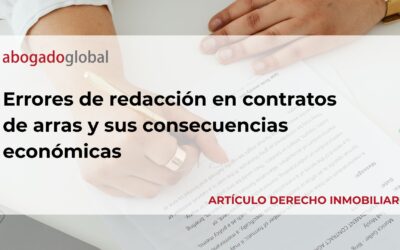 Errores de redacción en contratos de arras y sus consecuencias económicas