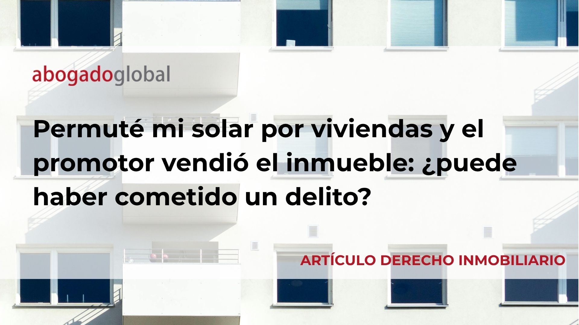 Permuta de solar por obra futura Permuta de solar por obra futura